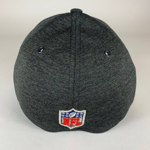 New Orleans Saints NFL Gray Gold New Era 39Thirty Stretch Fitted Hat Mens M/L - Picture 4 of 6